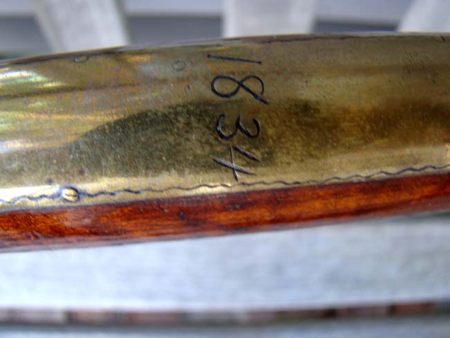 A Pennsylvania long rifle in original flintlock by Crupret Weaver of Lehigh County and dated 1834 — image 11